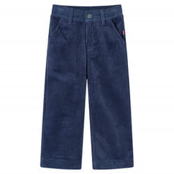 Kids' Pants Toddler Trousers Clothes Children's Pants Clothes Corduroy Navy - 116