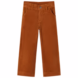 Kids' Pants Toddler Trousers Clothes Kids' Pants Kids Clothes Corduroy Cognac - 92