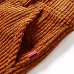 Kids' Pants Toddler Trousers Clothes Kids' Pants Kids Clothes Corduroy Cognac - 92