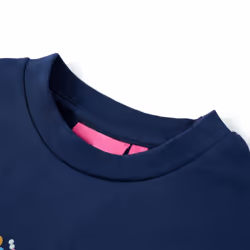 Kids' Sweatshirt Long Sleeves Toddler Tops Pullover Top Butterfly Print Navy - 128