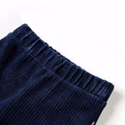 Kids' Pants Toddler Trousers Children's Pants with Pockets Clothes Corduroy - navy, 104