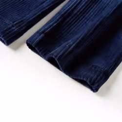 Kids' Pants Toddler Trousers Children's Pants with Pockets Clothes Corduroy - navy, 128