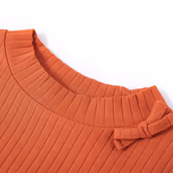 Kids' T-shirt with Long Sleeves Children's T Shirt Kids' Tops Toddler Tee - orange, 92