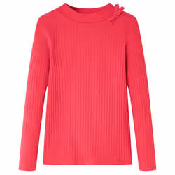 Kids' T-shirt with Long Sleeves Children's T Shirt Kids' Tops Toddler Tee - pink, 104