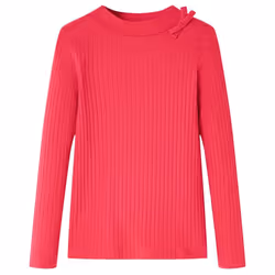 Kids' T-shirt with Long Sleeves Children's T Shirt Kids' Tops Toddler Tee - pink, 128