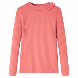 Kids' T-shirt with Long Sleeves Children's T Shirt Kids' Tops Toddler Tee - old pink, 116