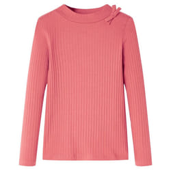 Kids' T-shirt with Long Sleeves Children's T Shirt Kids' Tops Toddler Tee - old pink, 116