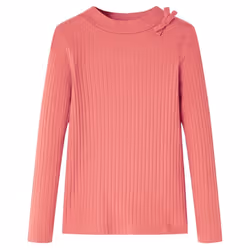 Kids' T-shirt with Long Sleeves Children's T Shirt Kids' Tops Toddler Tee - old pink, 128