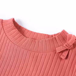 Kids' T-shirt with Long Sleeves Children's T Shirt Kids' Tops Toddler Tee - old pink, 128