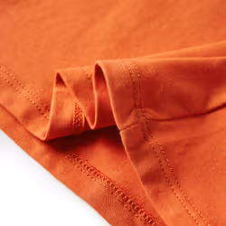 Kids' T-shirt with Long Sleeves Children's T Shirt Tee Squirrel Print Burnt - orange, 116 - Additional view 4