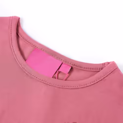 Kids' T-shirt with Long Sleeves Children's T Shirt Tops Tee Sequined Deer - raspberry, 104