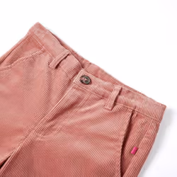 Kids' Pants Trousers Toddler Children's Pants with Pockets Corduroy Old Pink - 92 - Additional view 2