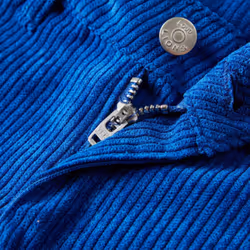 Kids' Pants Toddler Trousers Children's Pants Clothes Corduroy Cobalt Blue - 92 - Additional view 3
