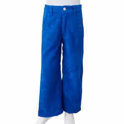 Kids' Pants Toddler Trousers Children's Pants Clothes Corduroy Cobalt Blue - 104 - Additional view 6