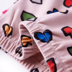 Kids' Sweatshirt Shirt Long Sleeves Toddler Tops Pullover Heart Print Pink - 92 - Additional view 4