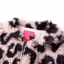 Kids' Coat Long Sleeve Jacket Outwear Kids Collar Coat Faux Fur Light Pink - 116