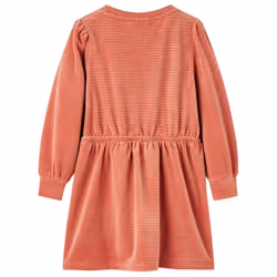 Kids' Dress with Long Sleeves Toddler Short School Girl's Dress Medium Pink - 116