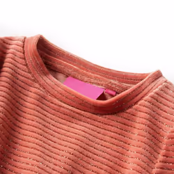 Kids' Dress with Long Sleeves Toddler Short School Girl's Dress Medium Pink - 128