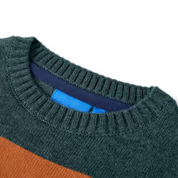 Kids' Sweater Children Kid Pullover Sweatshirt Knitwear Knitted Multicolour - 116