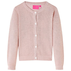 Kids' Cardigan Long Sleeve Coats Toddler Children Kids Knit Sweater Knitted - pink, 92