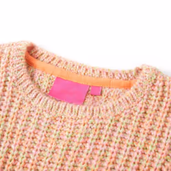 Kids' Sweater Children Toddler Pullover Sweatshirt Knitwear Knitted Soft Pink - 92
