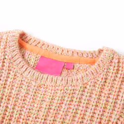 Kids' Sweater Children Toddler Pullover Sweatshirt Knitwear Knitted Soft Pink - 116