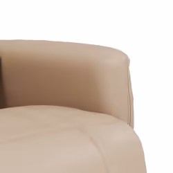 vidaXL Massage Recliner Chair with Footrest Sofa Chair Armchair Faux Leather - cappuccino - Additional view 8