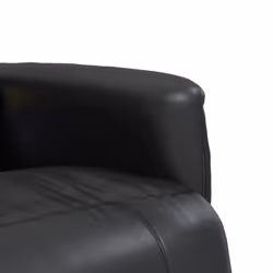 vidaXL Massage Recliner Chair with Footrest Sofa Chair Armchair Faux Leather - black - Additional view 9