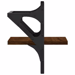 VidaXL 836232 shelve Wood, Metal Brown, Wood - Additional view 6
