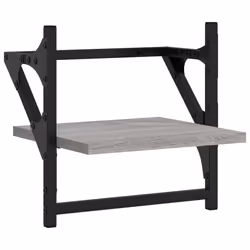 VidaXL 836241 shelve Wood, Metal Grey - Additional view 4