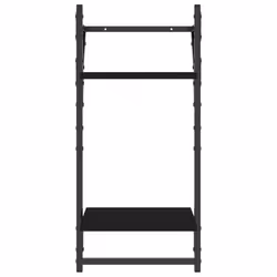 VidaXL 836253 shelve Wood, Metal Black - Additional view 5