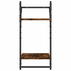 VidaXL 836255 shelve Wood, Metal Oak, Brown - Additional view 5