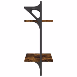 VidaXL 836255 shelve Wood, Metal Oak, Brown - Additional view 6