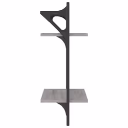 VidaXL 836256 shelve Wood, Metal Grey - Additional view 6