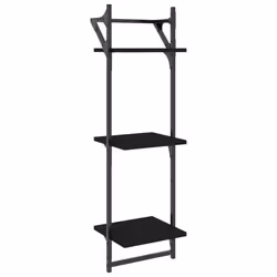 VidaXL 836258 shelve Wood, Metal Black - Additional view 4