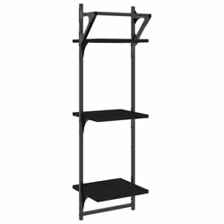 VidaXL 836258 shelve Wood, Metal Black - Additional view 7