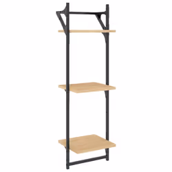 VidaXL 836259 shelve Wood, Metal Wood - Additional view 4
