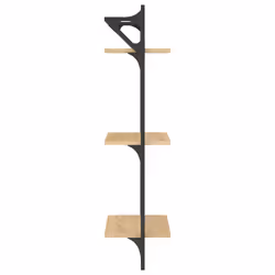 VidaXL 836259 shelve Wood, Metal Wood - Additional view 6