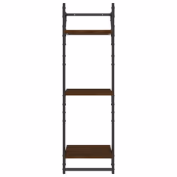 VidaXL 836262 shelve Wood, Metal Brown, Wood - Additional view 5