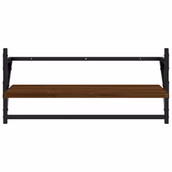 VidaXL 836267 shelve Wood, Metal Brown, Wood - Additional view 6