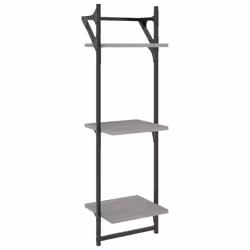 VidaXL 836271 shelve Wood, Metal Grey - Additional view 7