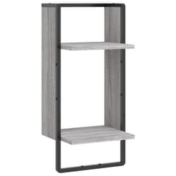 VidaXL 836301 shelve Wood, Metal Grey