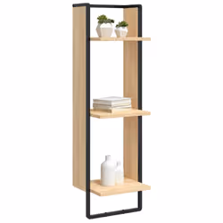 VidaXL 836304 shelve Metal, Wood Oak - Additional view 3