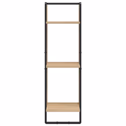 VidaXL 836304 shelve Metal, Wood Oak - Additional view 4