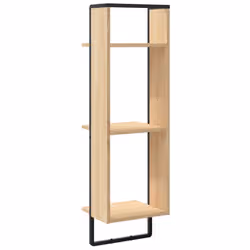 VidaXL 836304 shelve Metal, Wood Oak - Additional view 6