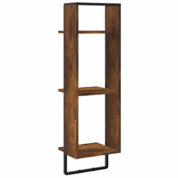VidaXL 836305 shelve Wood, Metal Oak, Brown - Additional view 6
