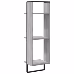 VidaXL 836306 shelve Wood, Metal Grey - Additional view 6