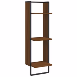 VidaXL 836307, Wood, Metal, Brown, Wood, 300 mm, 250 mm, 1000 mm, 1 pc(s)