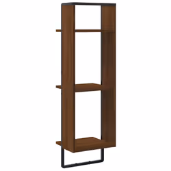 VidaXL 836307 shelve Wood, Metal Brown, Wood - Additional view 6