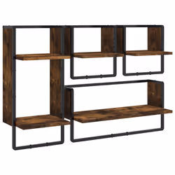 VidaXL 836310, Wood, Metal, Oak, Brown, 1 pc(s)